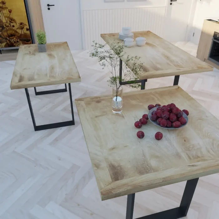 sobre de mesa Maana Top en Mango 3 medidas mesa de salón